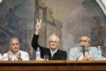 La CGT llamó a "reventar las urnas" junto a Jorge Taiana