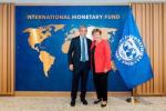 Georgieva, con el guion de Milei y Caputo