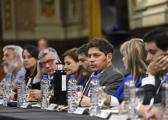 Kicillof con la Comisión Asesora Canal Magdalena